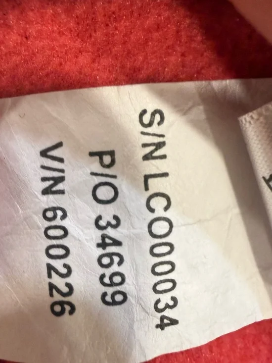 Cutter & Buck Red Heather Sleeveless Zip Vest with WSU Logo - Picture 11 of 13